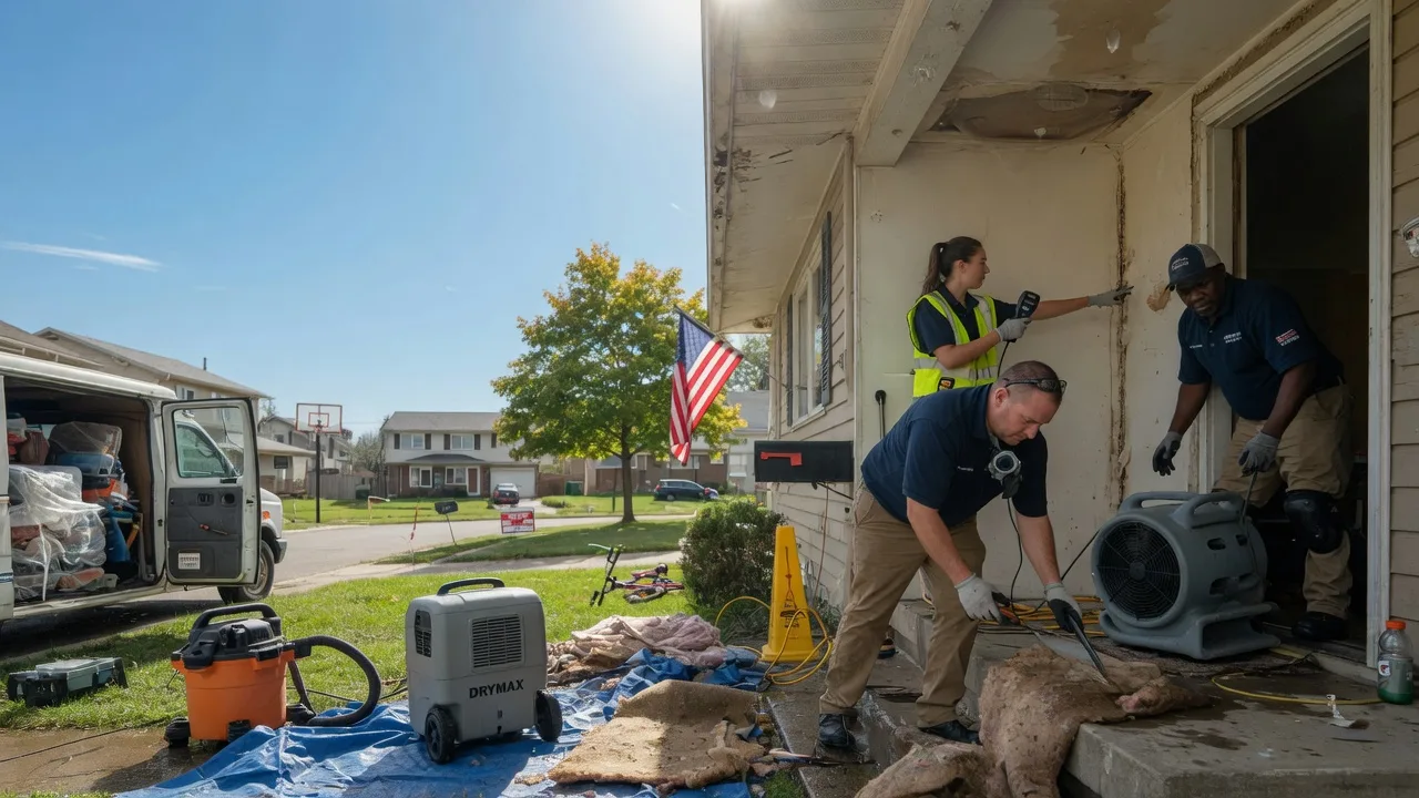 Water Damage Restoration in Hye, TX near me